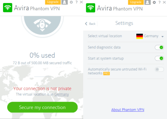 Avira Phantom VPN Pro 2.38.1.15219 Crack + License Key 2024