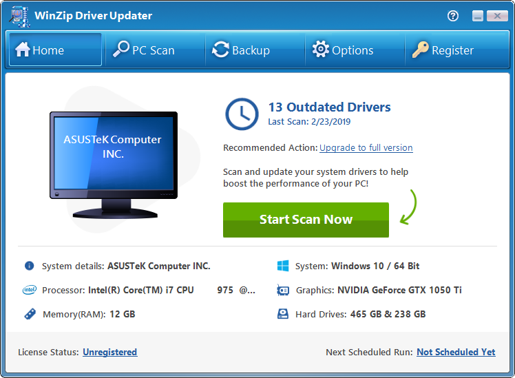 WinZip Driver Updater 5.40.0.20 Crack With License Key 2022